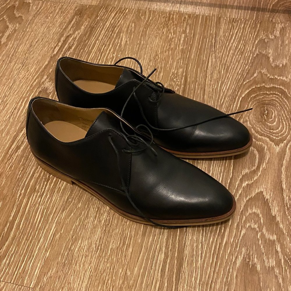 NWT Everlane Black Modern Oxford Shoes